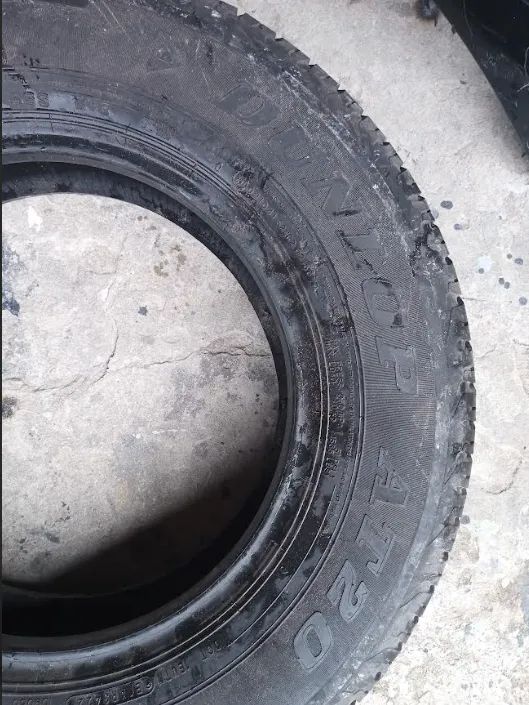 Pneu Dunlop Grandtrek At 20 195/80R15 C/ Peq Detalhe - Foto 2
