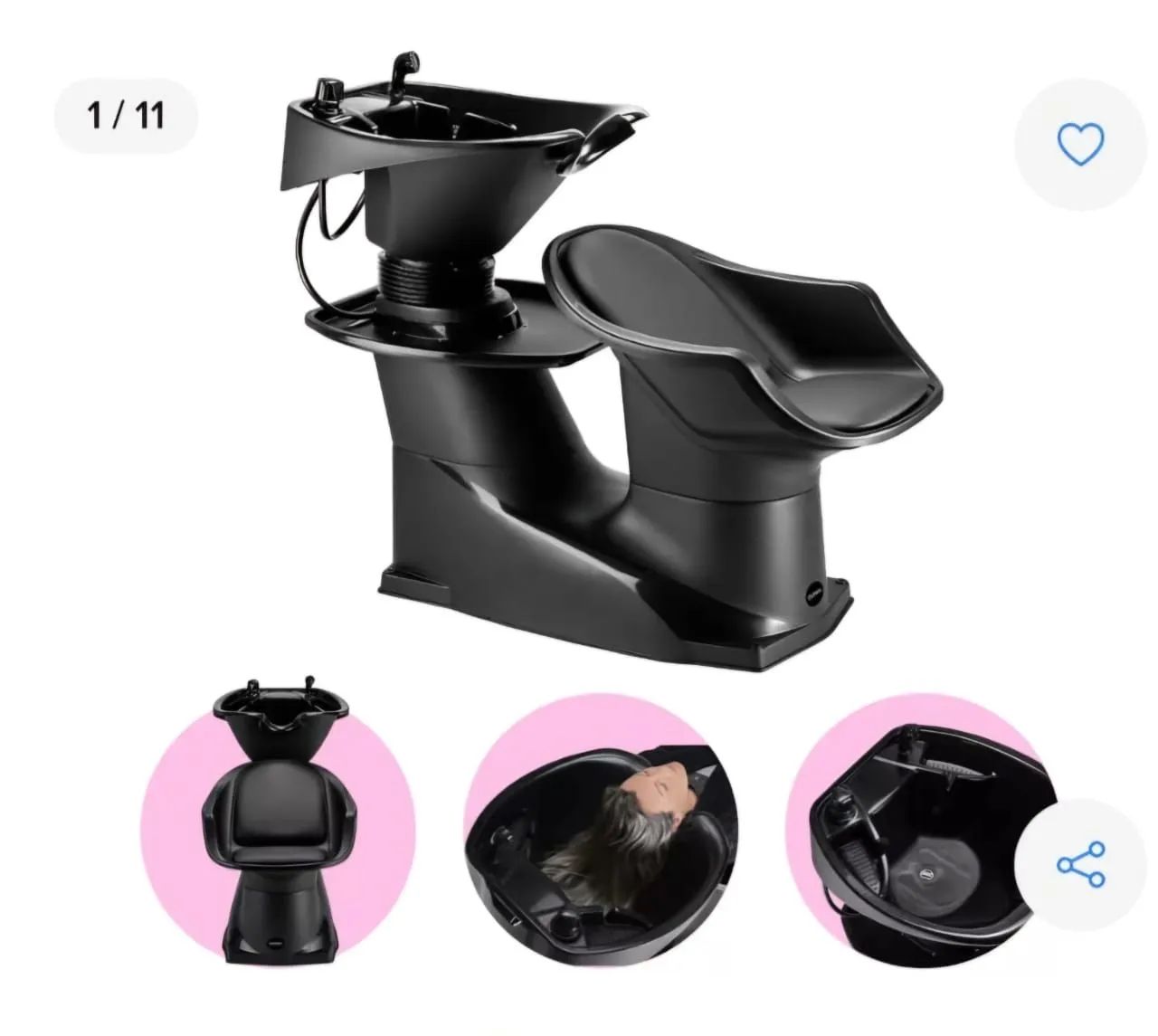 Lavatório de Cabelo para Salão de Beleza