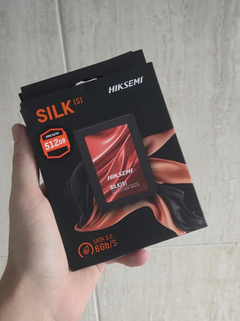SSD Hiksemi  512GB SATA 6Gb/s novo lacrado 
