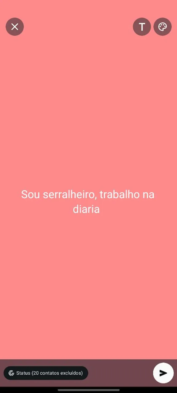 Sou serralheiro