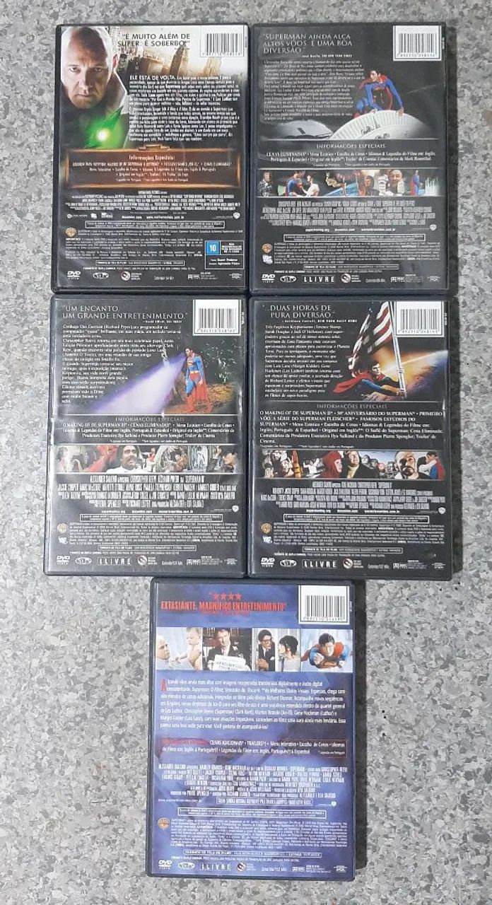 Coleção Superman em DVD original, Leia a descrição. - Foto 4