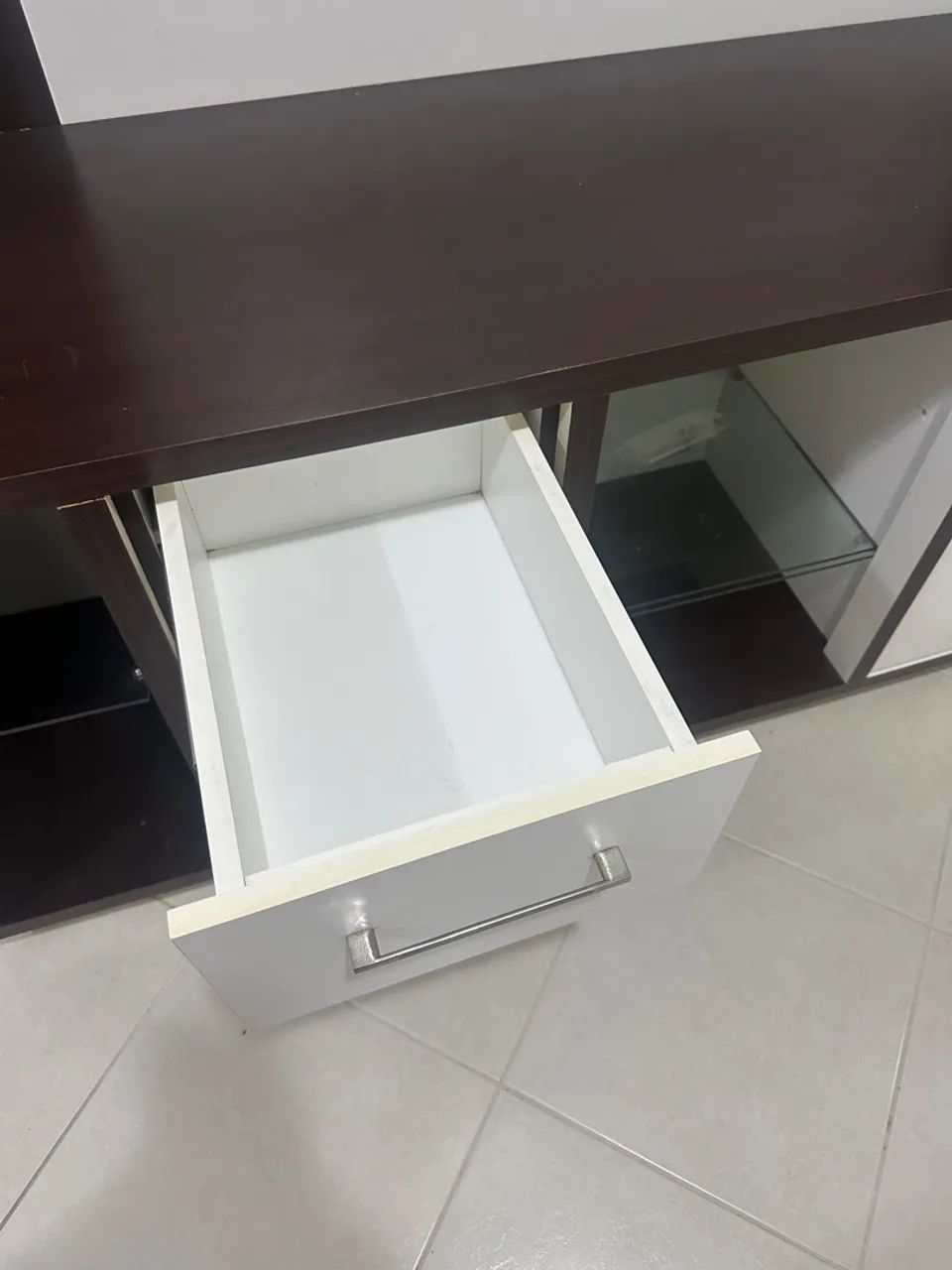 Painel para TV com Rack e Gavetas  - Foto 4