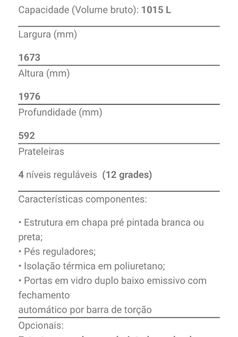 Auto serviço 3 portas - refrigerado para bebidas, cervejeiras - linha mondrian - Foto 2