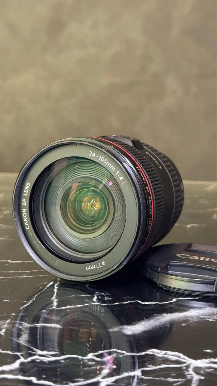 Lente Canon EF 24-105mm f/4L IS USM Macro - Zoom Profissional Versátil com Estabilização - Foto 2