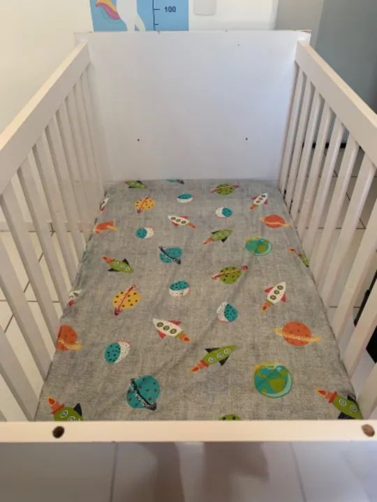 Berço com 2 gavetas e colchão  - Foto 3