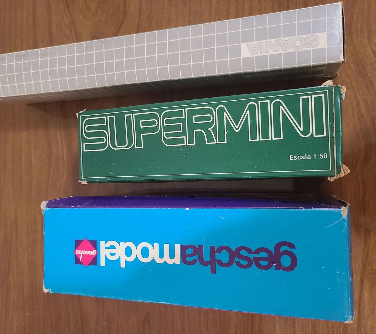 Caixinhas Originais Miniaturas Arpra / Gescha / Delphus Scania