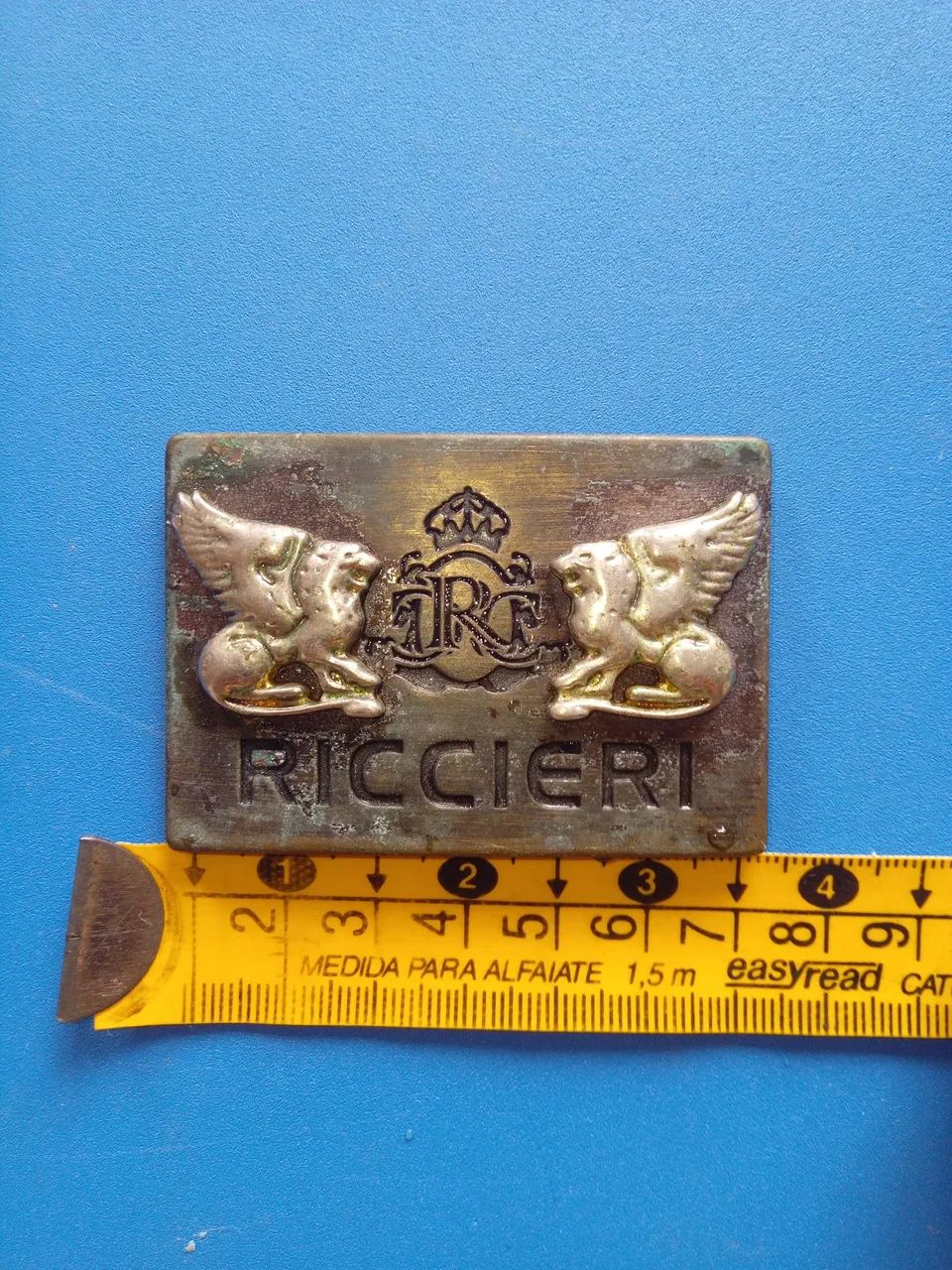 Plaqueta Antiga Riccieri 