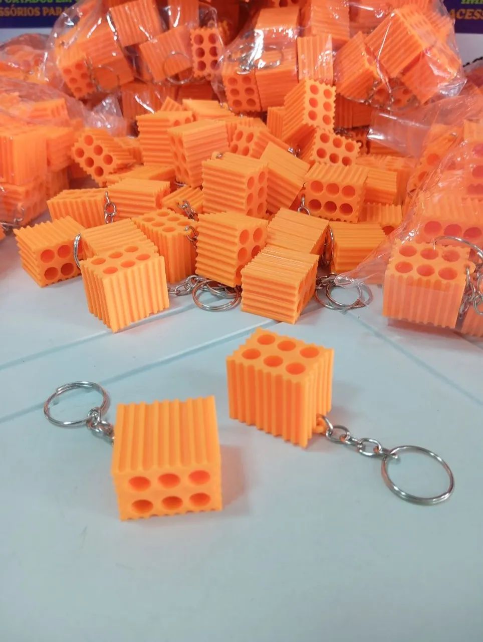 Chaveiro Tijolinho - Promoção 1.99 Cada - Foto 6