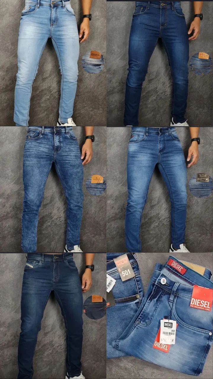 Calças multimarcas masculina  - Foto 3