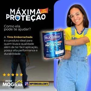 Tinta Eucatex Máxima Proteção - 5 Anos de Proteção - Foto 3