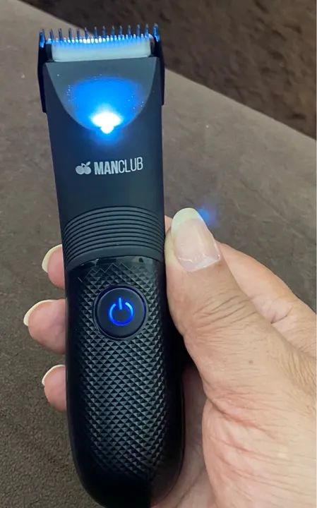 Maquina de cortar cabelo e aparador de pelos MANCLUB - Foto 6