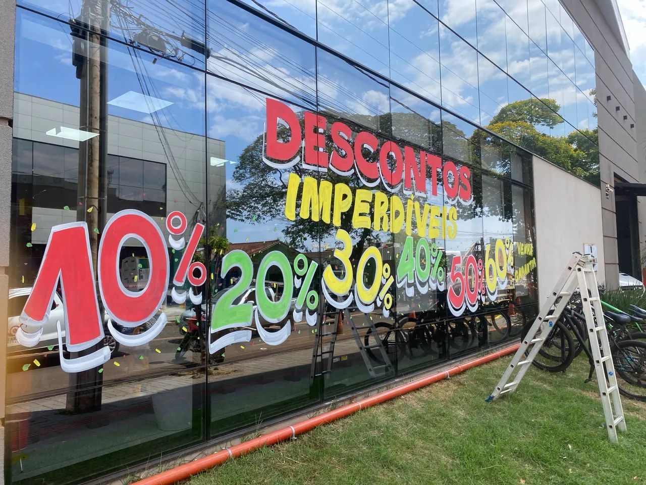 LETREIRO VITRINE