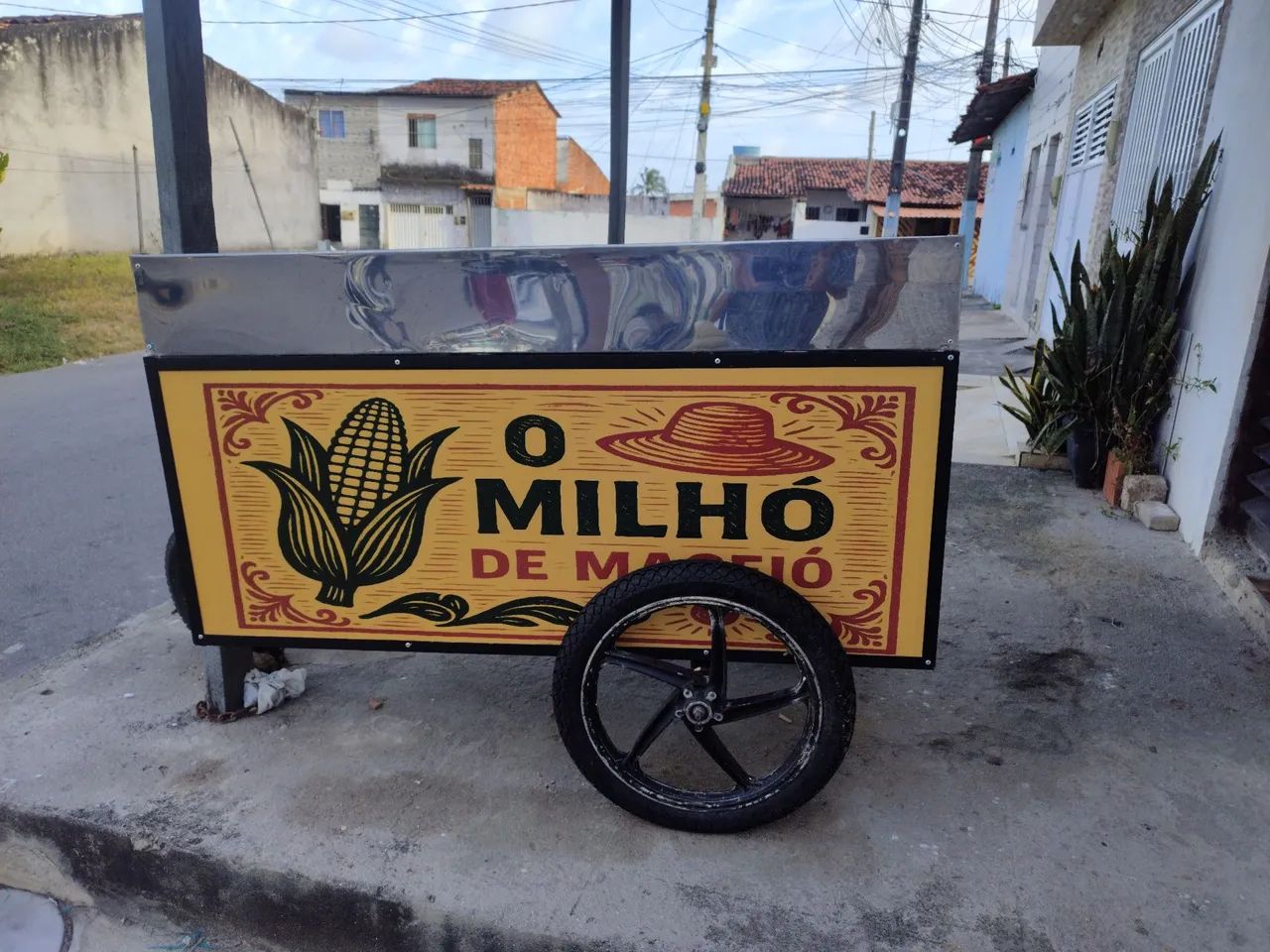 Carrinho de milho inox - Foto 2