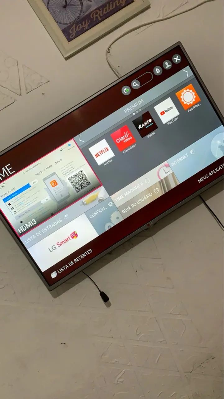 TV LG Smart 40 polegadas com Netflix, Youtube e muito mais! - Foto 4