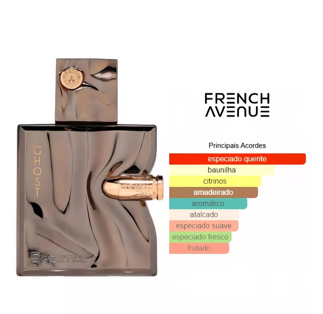 Perfume Árabe Spectre Ghost 85ml EDP French Avenue  - Foto 2