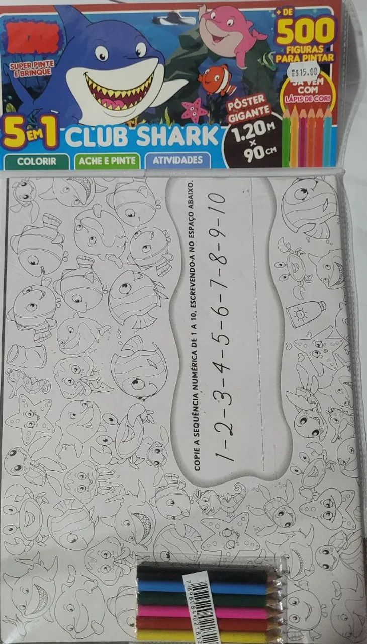 Kit 05 livros para colorir  - Foto 5