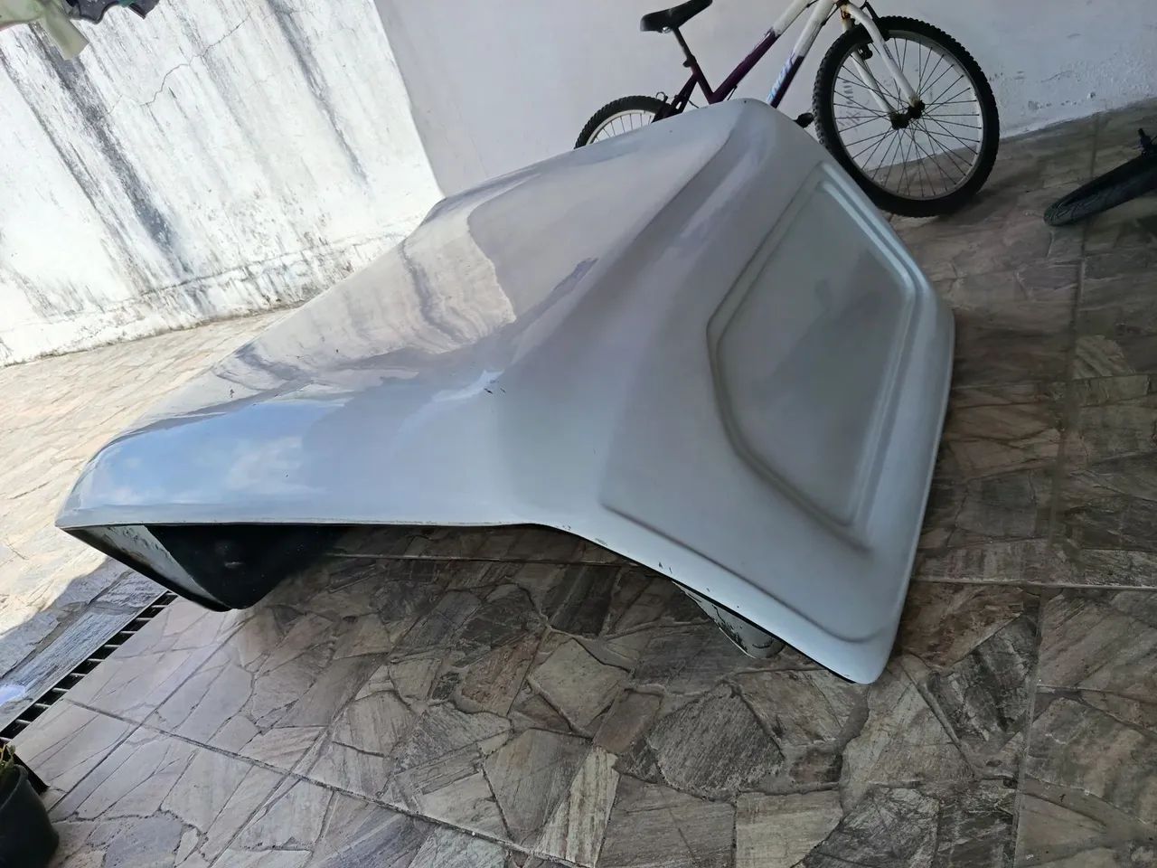 Capota de fibra para carroceria da Orochi ano 2017 modelo 2018.