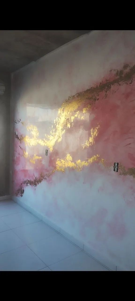 Transforme sua parede com pintura efeito mármore! - Foto 3