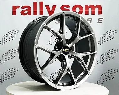 Jogo de Roda BBS FI-R Cromo Lock 5x120 - 19x8,5 e 19x9,5 Offset 35 e 40