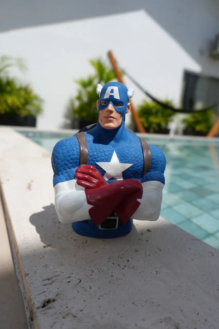 Cofre Action Capitão América  - Foto 2