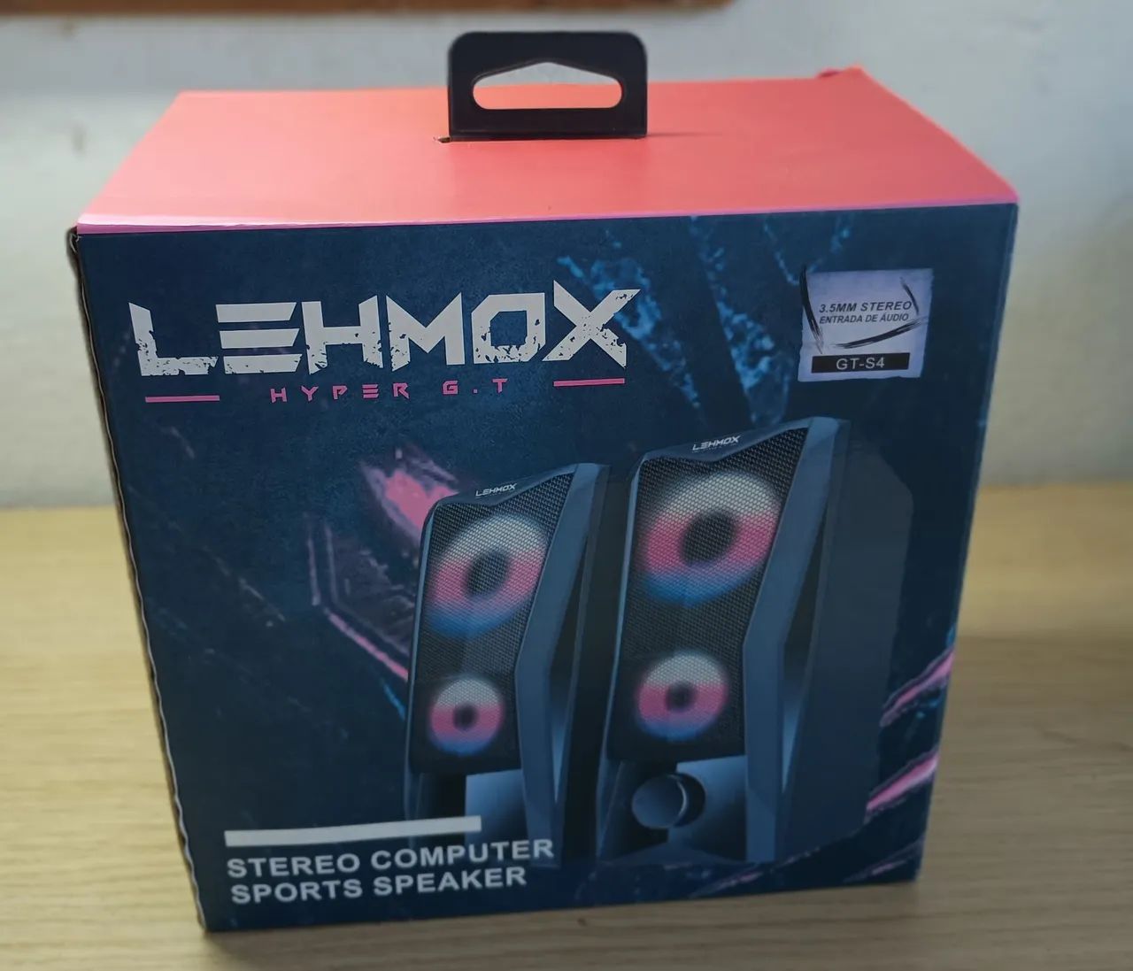 Caixa de Som Stereo LEHMOX Hyper GT-S4