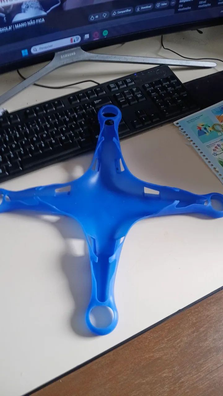 Capa silicone drone dji phantom 3pro - Foto 2