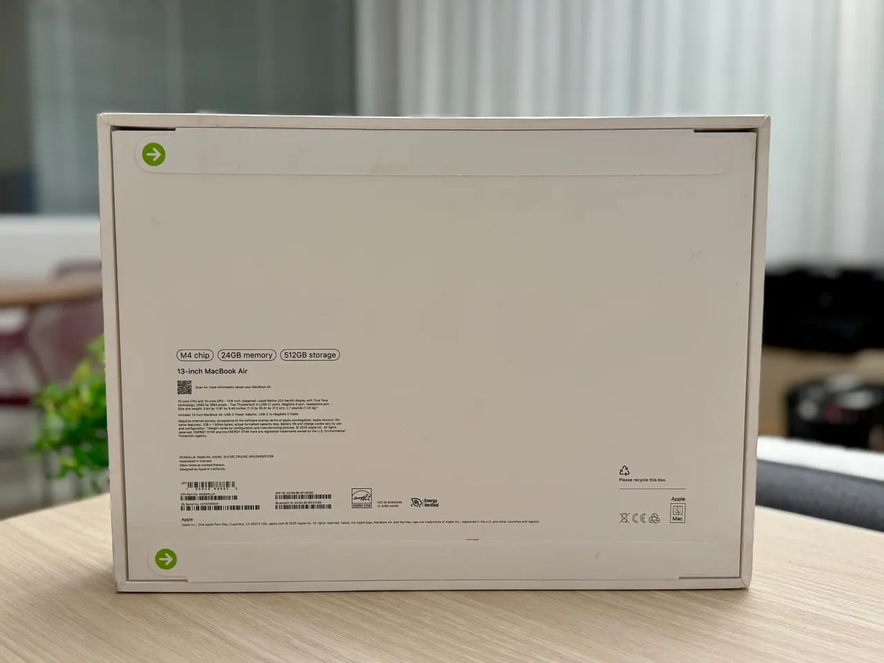 MacBook Air 13 Polegadas M4 24GB 512SSD Prata - Novo/Lacrado- Pronta Entrega - Foto 2