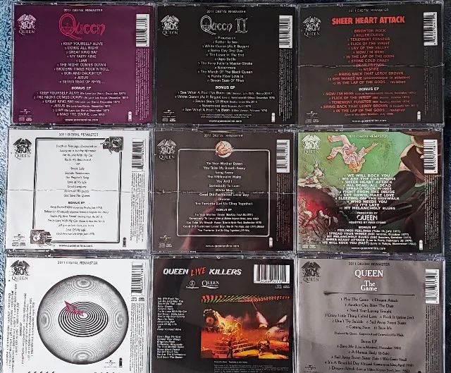 CD Queen - Coleção Discografia Lote - CDs, DVDs etc - Saguaçu