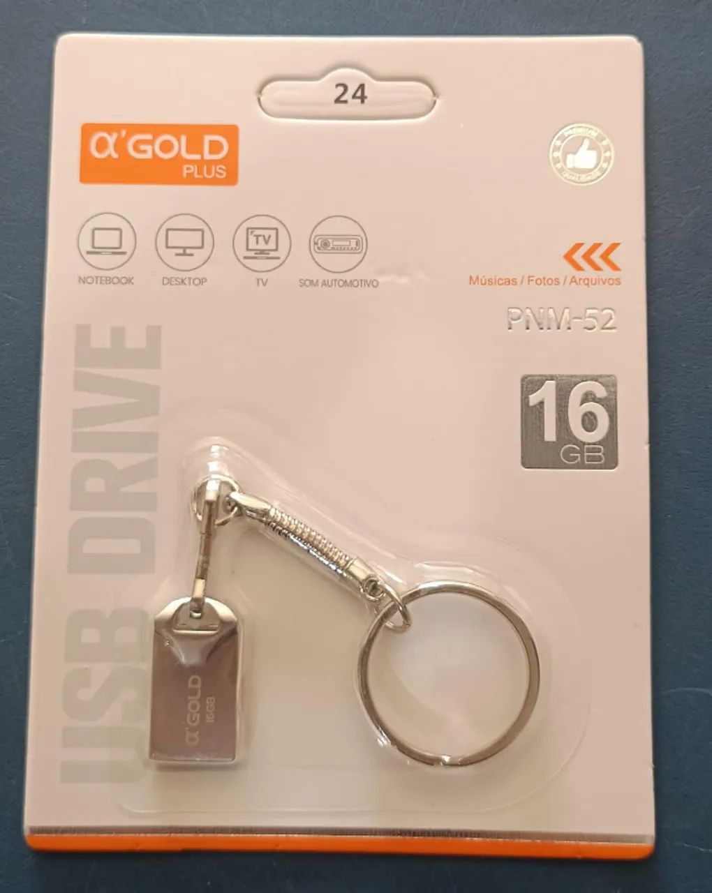 PENDRIVE A'GOLD PLUS 16GB