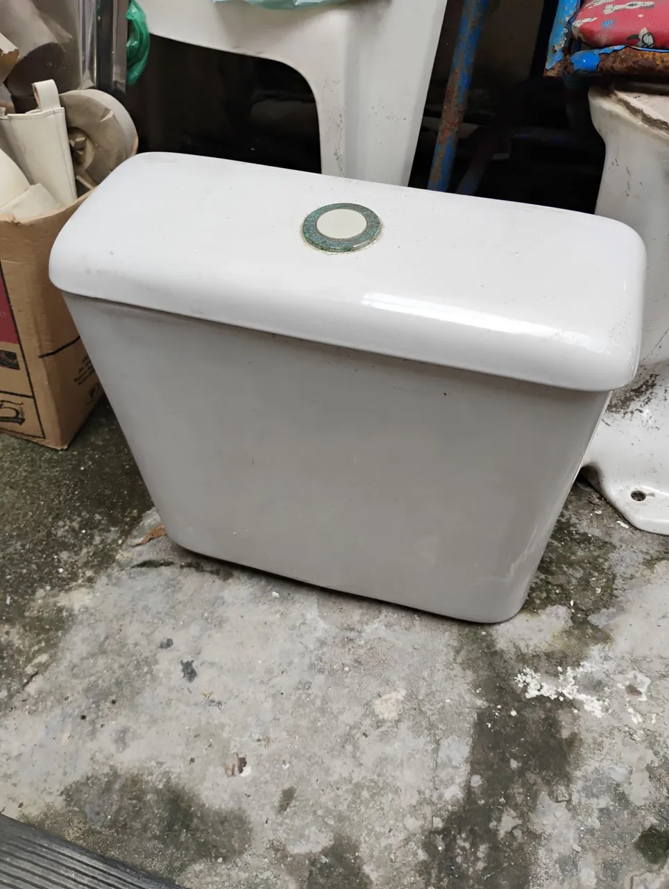 Cx de descarga para vaso sanitário aceita Pix