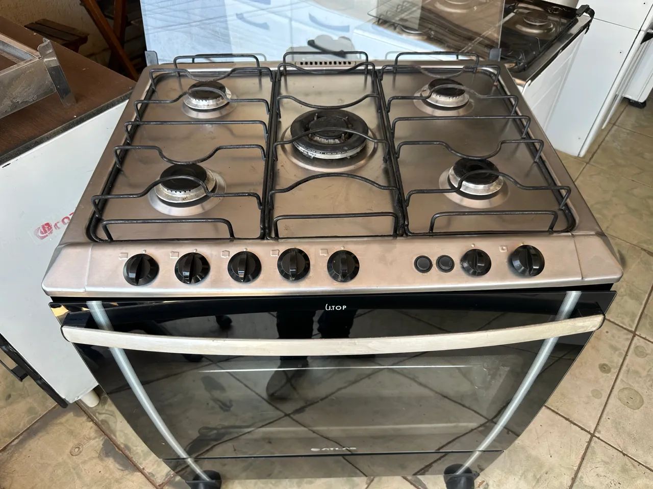 Fogão atlas 5 bocas conservados  - Foto 3