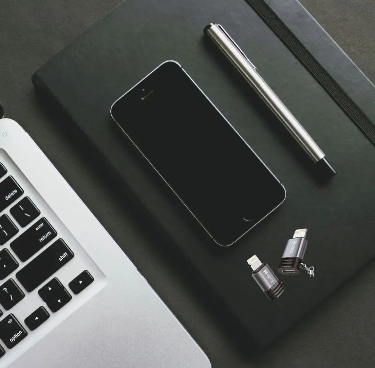 Adaptador Lightning para USB-C com chaveiro - Foto 5