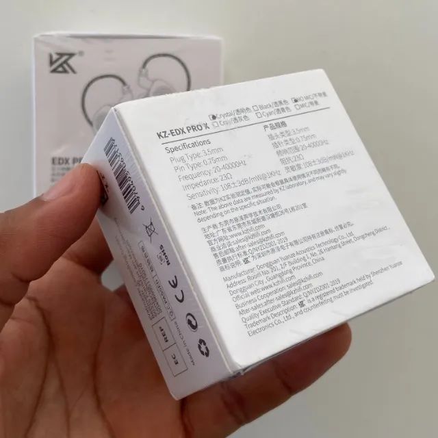 Fone de ouvido KZ EDX Pro X Cancelamento de Ruido Retorno de Palco (COM MICROFONE) - Foto 2