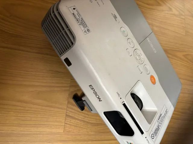 Projetor Epson LCD Projector H382F + Tela - Foto 3