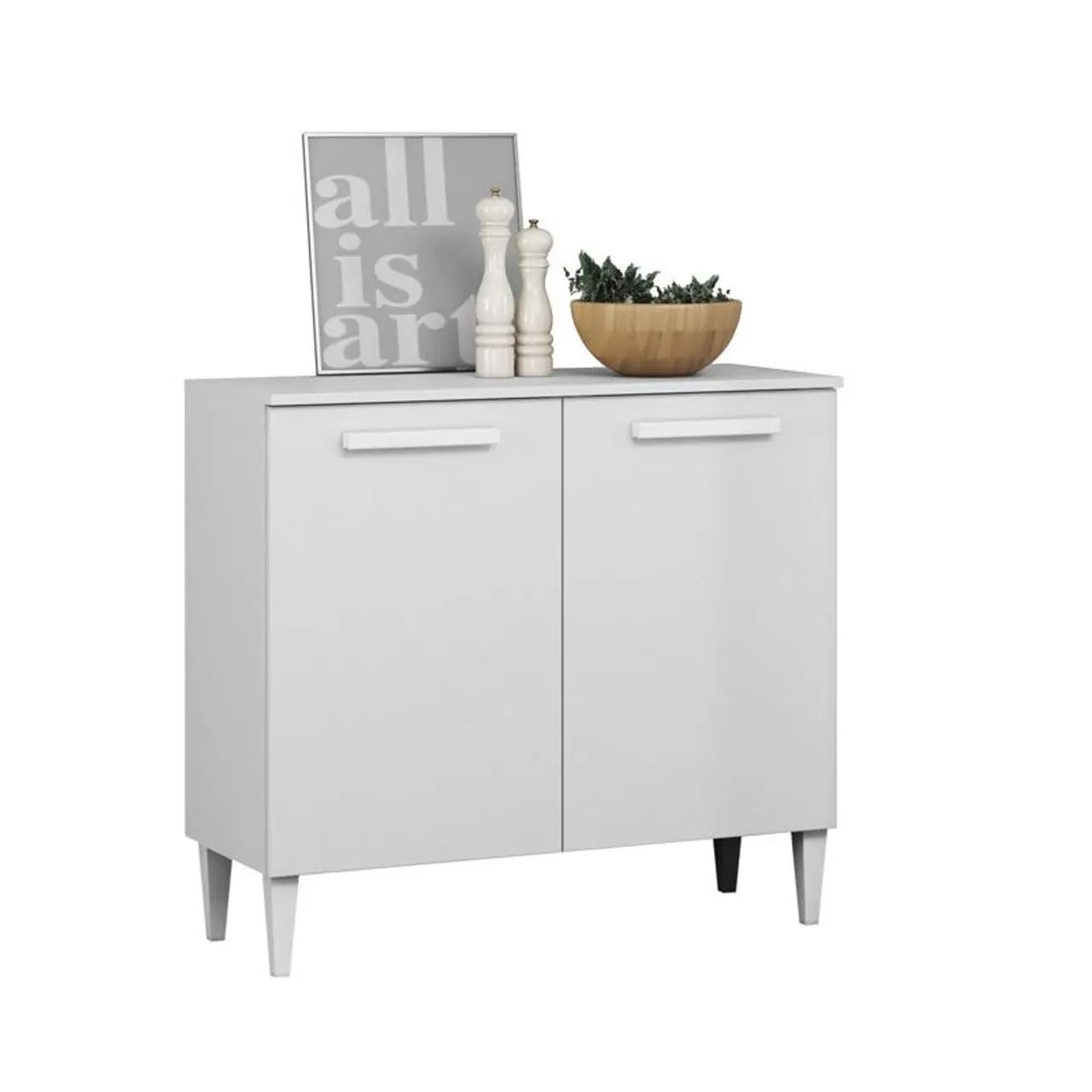 Balcão 02 portas Cor branco 91CM / ENTREGA HOJE !!! 
