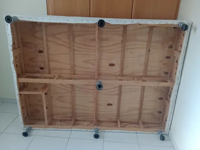 Cama Box Casal Colchão Ortobom Confortável - Foto 3