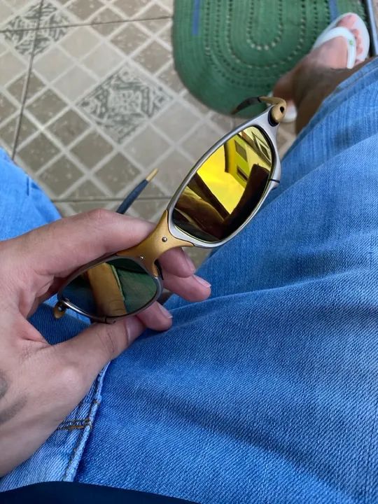Óculos de Sol Oakley - Gold Iridium