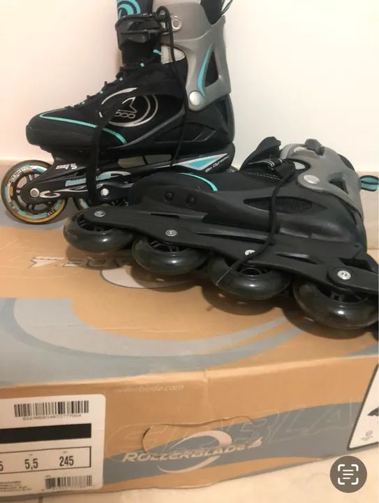 Patins Rollerblade - Tamanho 38.5 - Foto 4