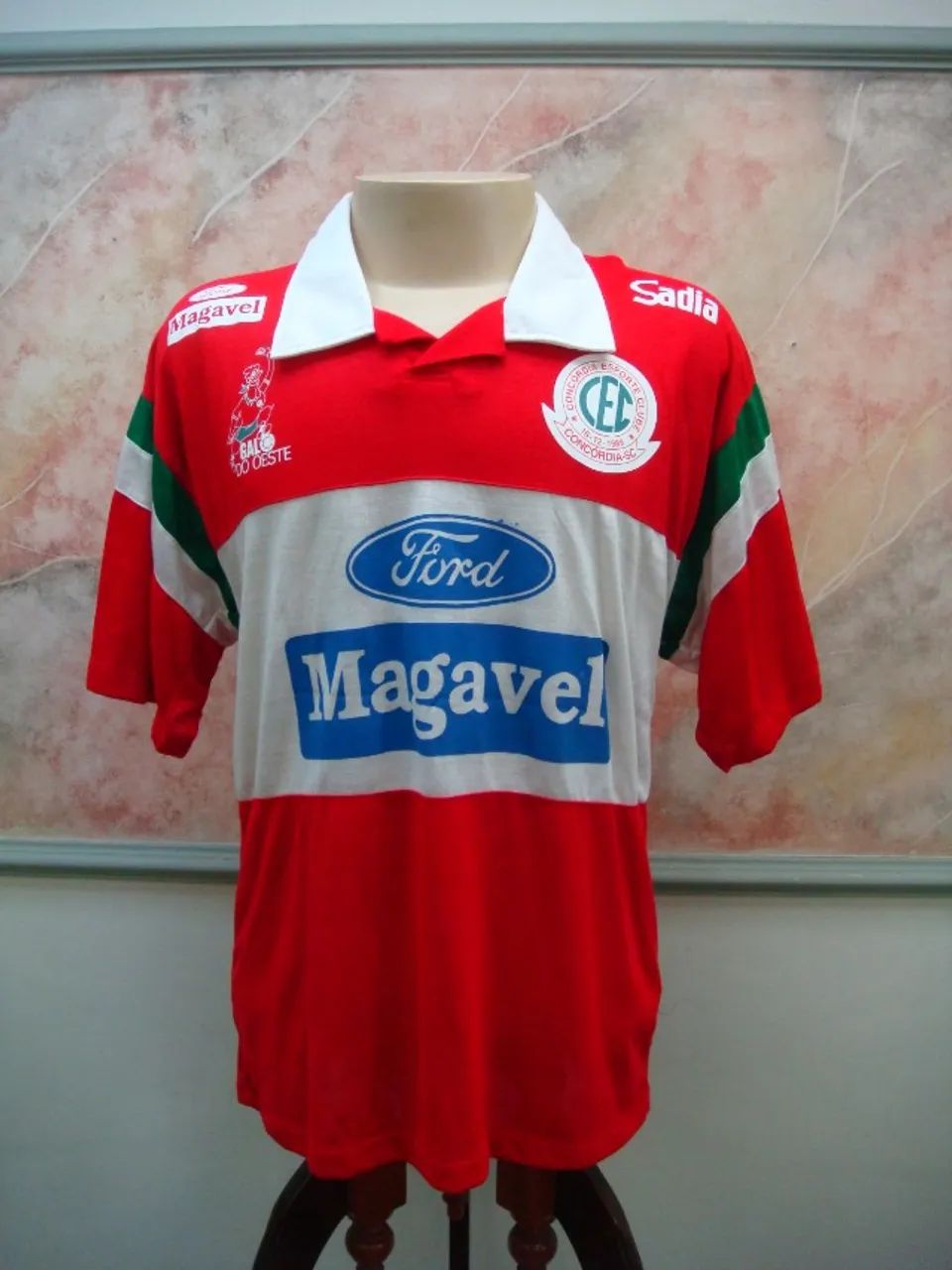 Camisa Futebol Concordia SC Demasul (1995) Jogo Cod. 1381