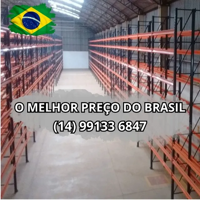 PORTA PALETE NOVOS PARA VENDA E LOCAÇÃO - SUPER REFORÇADO