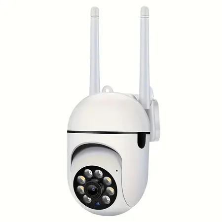 Câmera Segurança WIFI IP com Audio Resistente a agua Infravermelho Noturna Rotativa 360