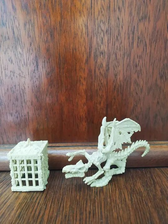 Boneco Chap Mei Esqueleto Dragão