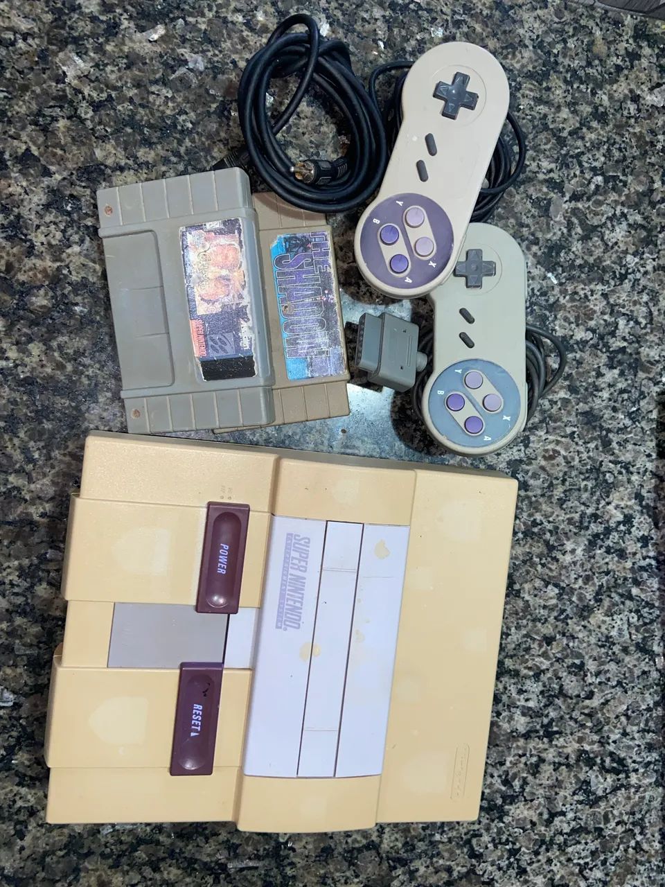 SNES Super Nintendo System Original Console - Foto 4