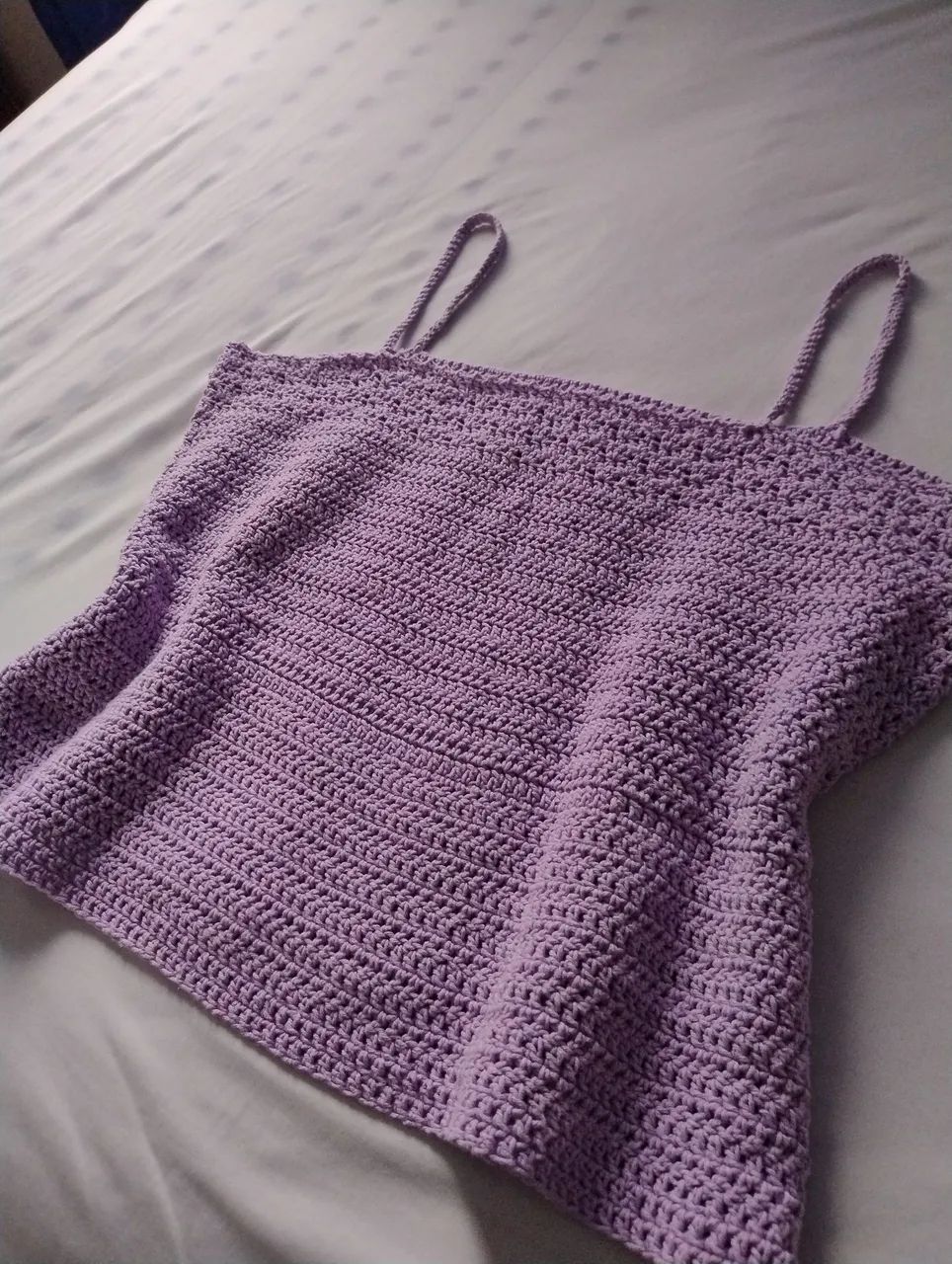 Blusa de alcinhas em crochê Elegante  - Foto 3