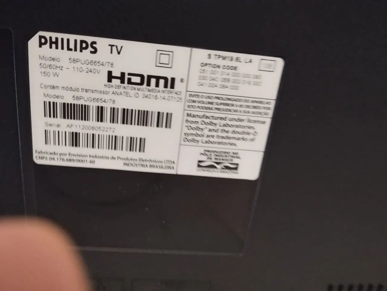 Tv philco para retirar peças  - Foto 2