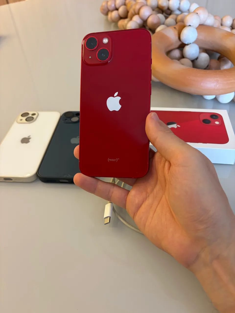iPhone 13 256gb Vermelho - Foto 4