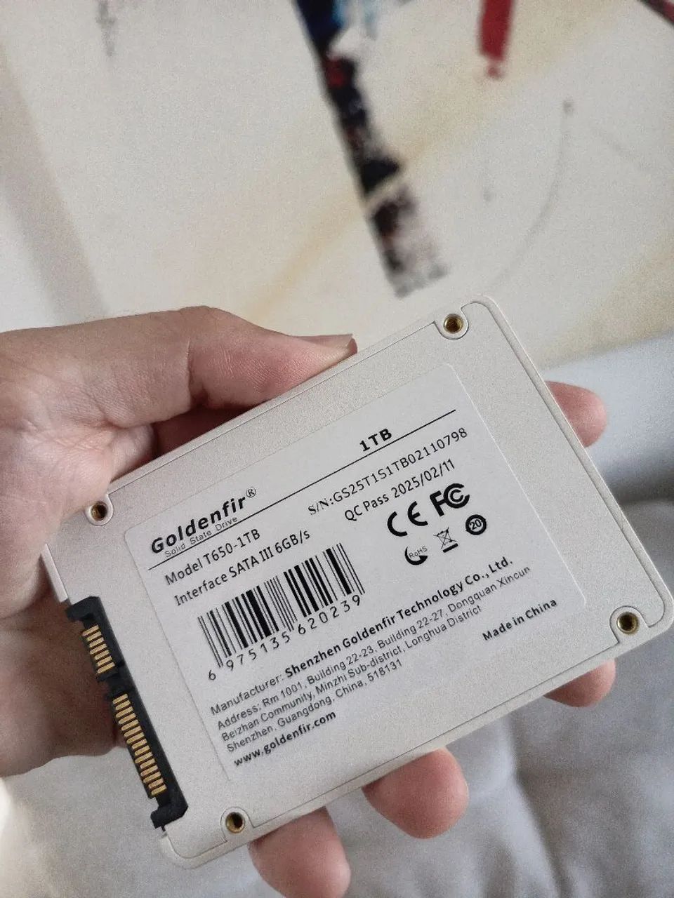 SSD 1 TB peça única  - Foto 2