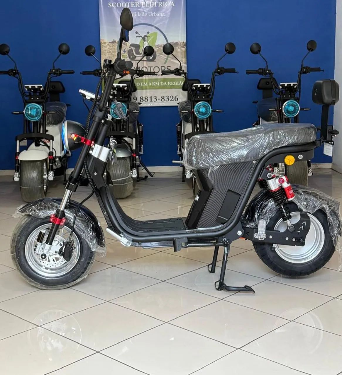 Scooter Elétrica X13s 1000W não precisa CNH - Foto 3