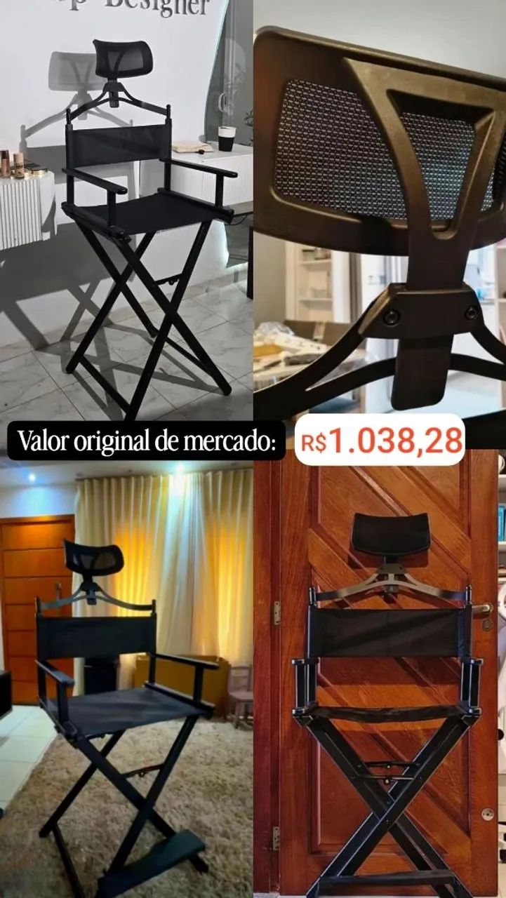 Cadeira Maquiador/Diretor  - Foto 3