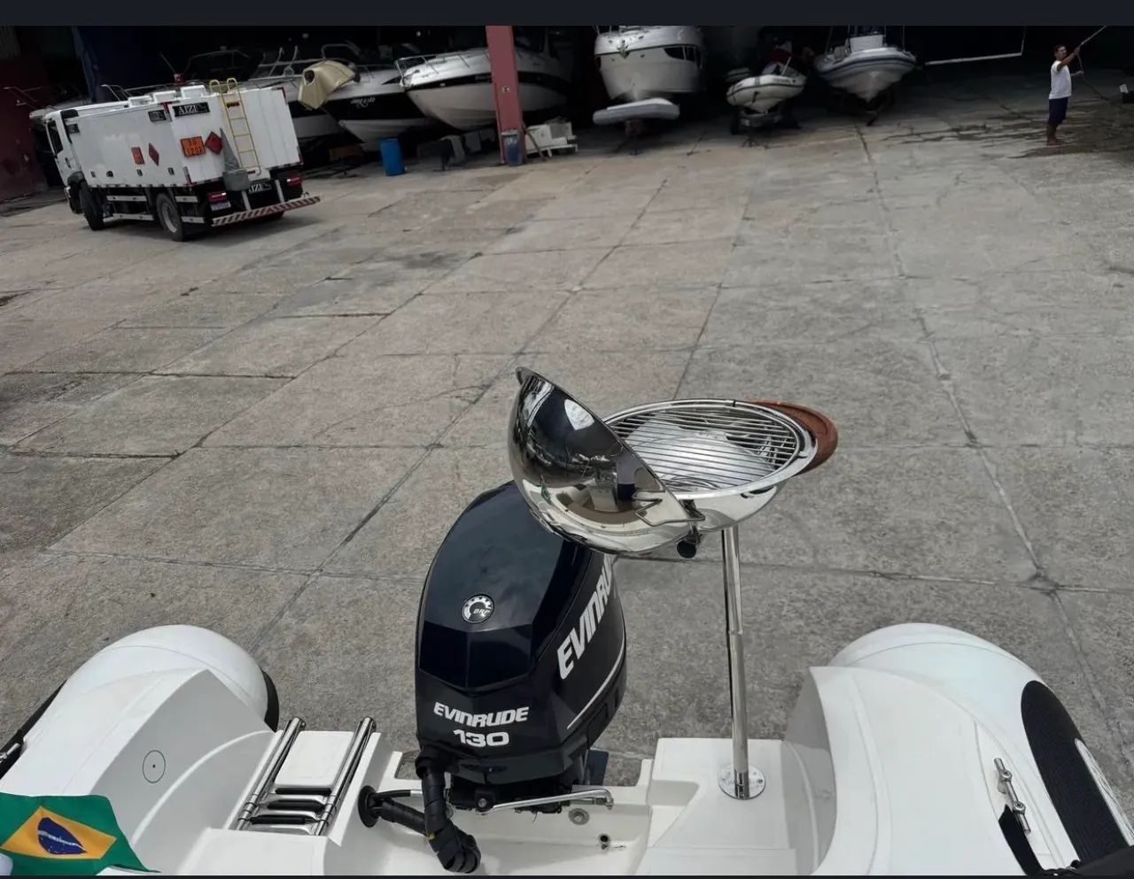 Zefir G600 2014 Impecável + Evinrude 130HP (190h) | Pronto pra Navegar - Foto 5